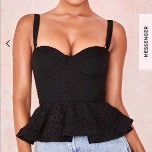 “Ronnie” House of CB Peplum Corset